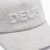 DEUS Kappe Trucker Capital Letters- grey marle - 