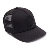 DEUS Kappe Trucker Pill - black on black -