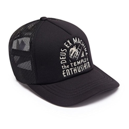 DEUS Kappe Trucker TEMPLE - black -