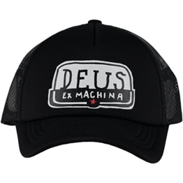 DEUS Kappe Yeeha Trucker - black -