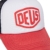 DEUS Trucker cap Raised Shield - navy white - 