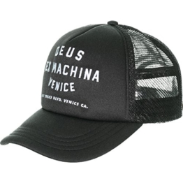 DEUS Venice Address Trucker cap - Black -