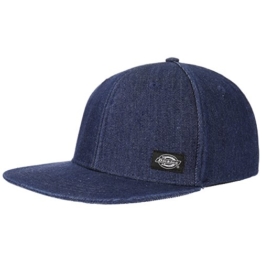 Dickies East Rockhill Flat Brim Cap Snapback Basecap Baseballcap Kappe Käppi Cap Basecap (One Size - denim) -