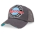 Distressed Superior Vintage Trucker Mesh Cap Badge grau-blau - 