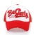 Distressed Trucker Mesh Cap Kappe Begeste NY rot - 