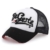 Distressed Trucker Mesh Cap Kappe Begeste NY schwarz -