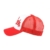 Distressed Trucker Mesh Cap Kappe Begeste NY rot - 