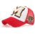Distressed Trucker Mesh Cap Kappe BigM College rot -