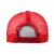 Distressed Trucker Mesh Cap Kappe BigM College rot - 