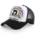 Distressed Trucker Mesh Cap Kappe Rainbow Music schwarz -