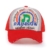 Distressed Trucker Mesh Cap Kappe Rainbow Music rot - 