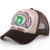 Distressed Trucker Mesh Cap Kappe Rainbow Music braun -
