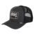 DJINNS - Buckle Linen (black) - High Fitted Trucker Cap -