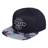 DJINNS - Crazy Pattern (navy/birds) - Snapback Cap -