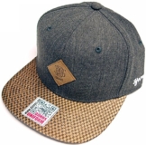 Djinns Glen Check Cap 6 Panel Grey Strapback Kappe One Size Herren Men -