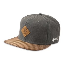 DJINNS - Glencheck (grey) - Snapback Cap -