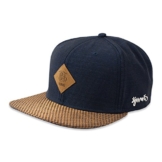 DJINNS - Glencheck (navy) - Snapback Cap -