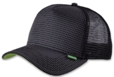 Djinns Herren Caps / Trucker Cap Needlecheck II High schwarz Verstellbar -