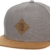 Djinns Herren Linen Snapback Cap - grau -