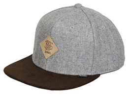 DJINNS - Rhomb (brown/grey) - Snapback Cap -