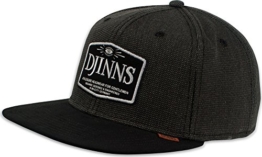 DJINNS - Skin & Canvas (black) - Snapback Cap -