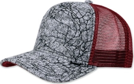 DJINNS - We love ugly (burgundy) - Trucker Cap -