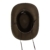Echt Leder Outdoorhut Cowboyhut Westernhut Schwarz - Split Leather (XL, Schwarz) - 
