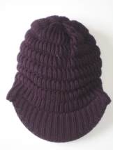 Eisbär Damen Cap Flair Cap, aubergine, 323258 -