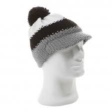 Eisbär Mütze Bommelmütze Star Cap Pompom SP grau/schwarz/weiß -