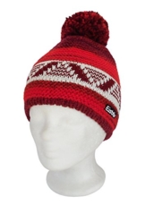 Eisbär Mütze Multi Pompon MÜ, Roteffekt/Natur, One size, 407706 -