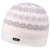 Eisbär Snowflakes Skimütze Strickmütze Damenmütze Strickmütze (One Size - rosa) -