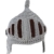 EJY Neuheit römischen Ritter Helm Caps Handgemachte Knit warme Winter-Maske Mützen Kid Partei-Schablone Mützen (kleine für Kinder, grau) -
