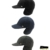 Fiebig Herrenbasecap Basecap Baseballcap Schirmmütze Herbstmütze Cap Teflon wasserabweisend mit Ohrenklappen für Männer (FI-42449-W16-HE1-88-62) in Anthrazit, Größe 62 inkl. EveryHead-Hutfibel - 