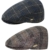 Fiebig Herrenflatcap Flatcap Schiebermütze Gatsby Schirmmütze Wintermütze Sportmütze kariert mit Futter für Männer (FI-42135-W16-HE0-82-58) in Braun, Größe 58 inkl. EveryHead-Hutfibel - 