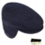 Fiebig Herrenflatcap Flatcap Schiebermütze Schirmmütze Wintermütze Golfermütze Sportmütze uni Ohrenklappen für Männer (FI-42512-W16-HE1-85-63) in Marine, Größe 63 inkl. EveryHead-Hutfibel -