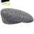 Fiebig Herrenflatcap Flatcap Schiebermütze Schirmmütze Gatsby Wintermütze Sportmütze Golfermütze kariert für Männer (FI-42393-W16-HE1-83-61) in Grau, Größe 61 inkl. EveryHead-Hutfibel -