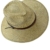 Fiebig Herrenstrohhut Strohhut Sommerhut Sonnenhut Modehut Cowboyhut Panamahut Gärtnerhut Hut mit Ziergürtel für Männer (FI-16405-S17-HE0-111-55) in Natur, Größe 55 inkl. EveryHead-Hutfibel - 