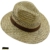 Fiebig Herrenstrohhut Strohhut Sommerhut Strandhut Urlaubshut Sonnenhut Partyhut unisex mit braunem Ripsband für Männer (FI-16431-S16-HE0-111-59) in Natur, Größe 59 inkl. EveryHead-Hutfibel -
