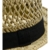 Fiebig Strohtrilby Strohhut Herrenstrohhut Herrenhut Sommerhut Sonnenhut Partyhut Trilbyform Männer unisex (FI-595048-S16-HE1-111-59) in Natur, Größe 59 inkl. EveryHead-Hutfibel - 