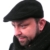 Flatcap Herrenflatcap Wintermütze Schirmmütze Schiebermütze gefüttert (58, Schwarz/Anthrazit) -