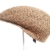 Flatcap sportlich Naturstroh Seegras Cap Unisex (57/) - 