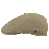 Flatcap von Bugatti 6 geteilt mit Knopf on Top Beige 59 -