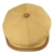 Flatcap von Bugatti aus Leinen mit Echtleder-Rand Beige 60 - 