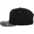 FLEXFIT - 110 Fitted Snapback Cap (black/grey) - 