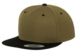 Flexfit Basecap Classic Snapback 2-Tone one Size oliv/black -