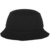 Flexfit Cotton Twill Bucket Hat - Unisex Anglerhut für Damen und Herren, einfarbig, mit patentiertem Flexfit Band, Farbe Schwarz, one size -