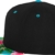 Flexfit Erwachsene Mütze Hawaiian Snapback, Blk/aqua, One size, 6089HW - 