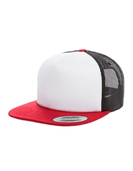 Flexfit Herren Caps / Trucker Cap Foam rot one size -