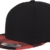 Flexfit Mütze Checked Flanell Peak Snapback, blk/red, One size, 6089FP-00044-0050 -
