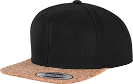 Flexfit Mütze Cork Snapback, black, one size, 6089CO-00007-0050 -